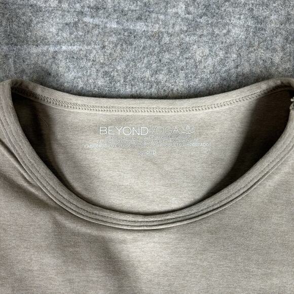 Beyond Yoga Spacedye Motivate Cropped Tank Top Small Birch Heather - Picture 2 of 8